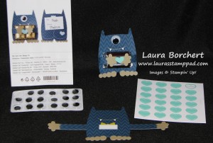 Lil Monster Kit, www.LaurasStampPad.com
