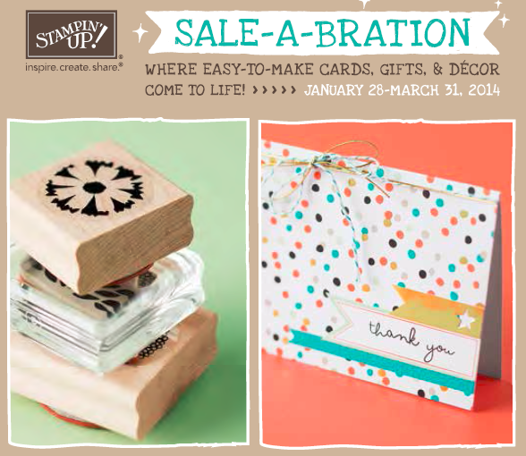 Sale-A-Bration, www.LaurasStampPad.com