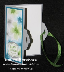 Tag Topper Punch Closes Card, www.LaurasStampPad.com