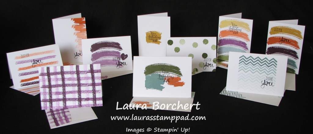 Work of Art Notecards, www.LaurasStampPad.com