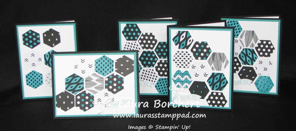 Colored Designer Series Paper, www.LaurasStampPad.com