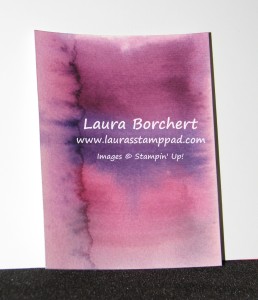 Purple Markers Watercoloring, www.LaurasStampPad.com