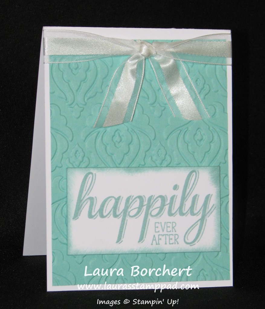 Happily Ever After, Big News, www.LaurasStampPad.com