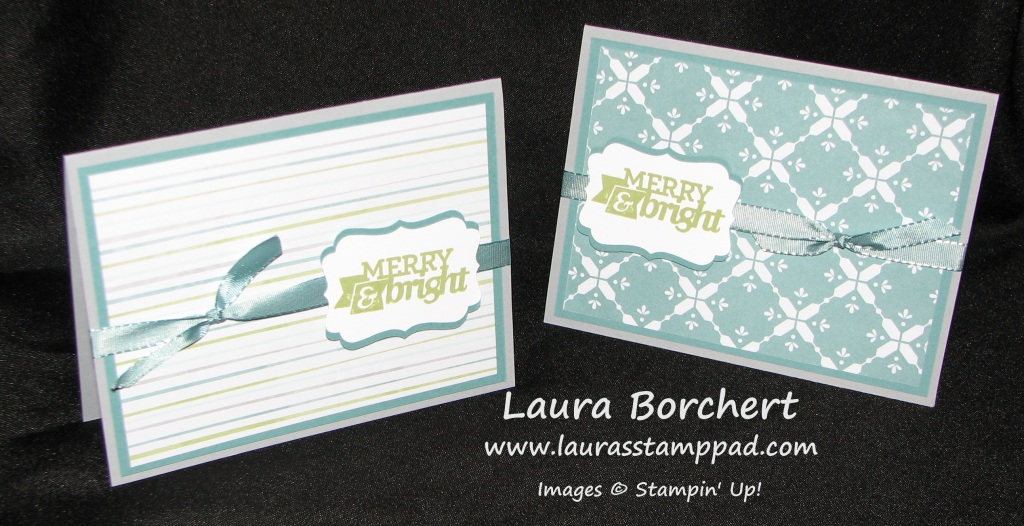 Merry & Bright Christmas Bliss, www.LaurasStampPad.com
