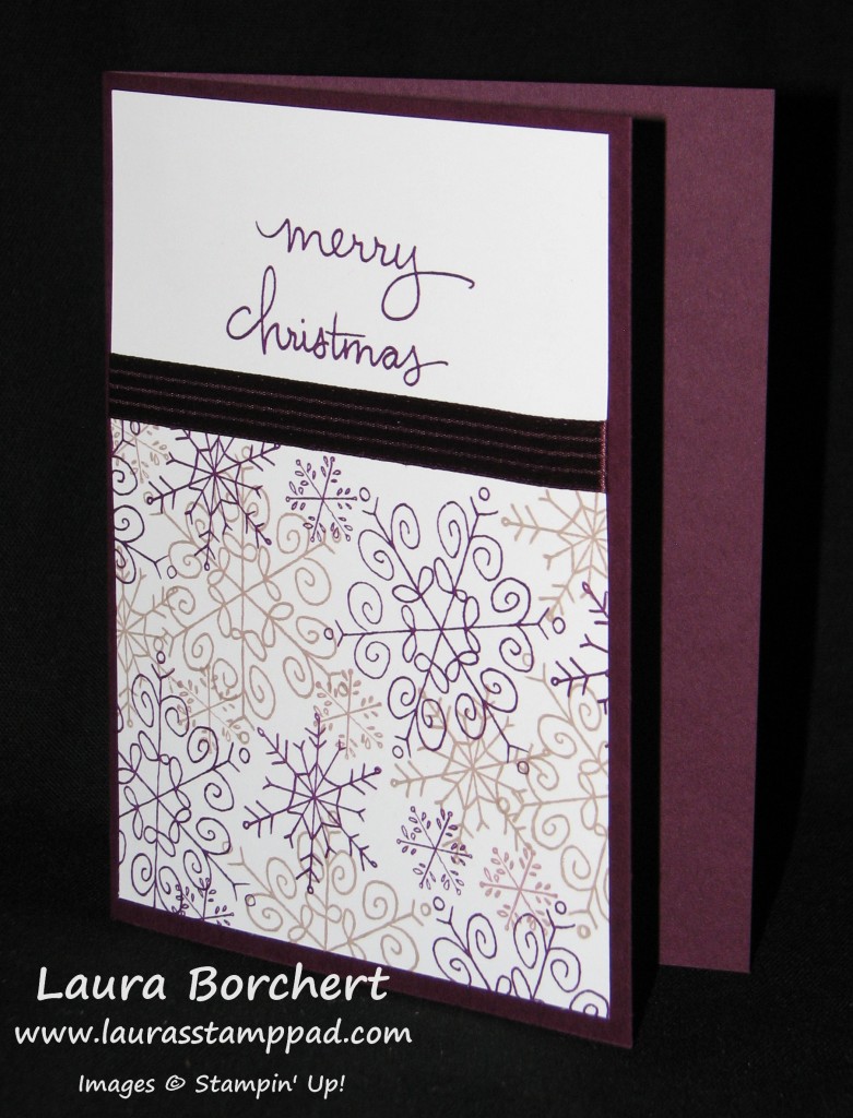 Endless Wishes Snowflakes, www.LaurasStampPad.com