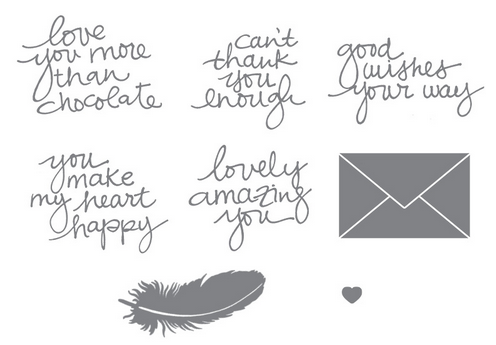 Lovely Amazing You Stamps