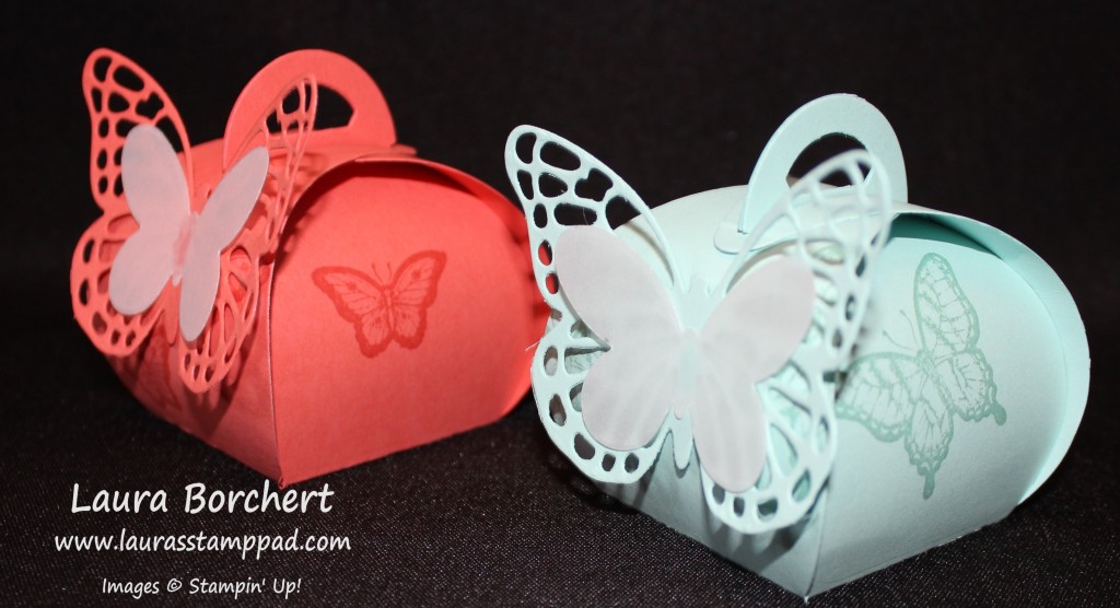 Butterfly Curvy Keepsake Box, www.LaurasStampPad.com