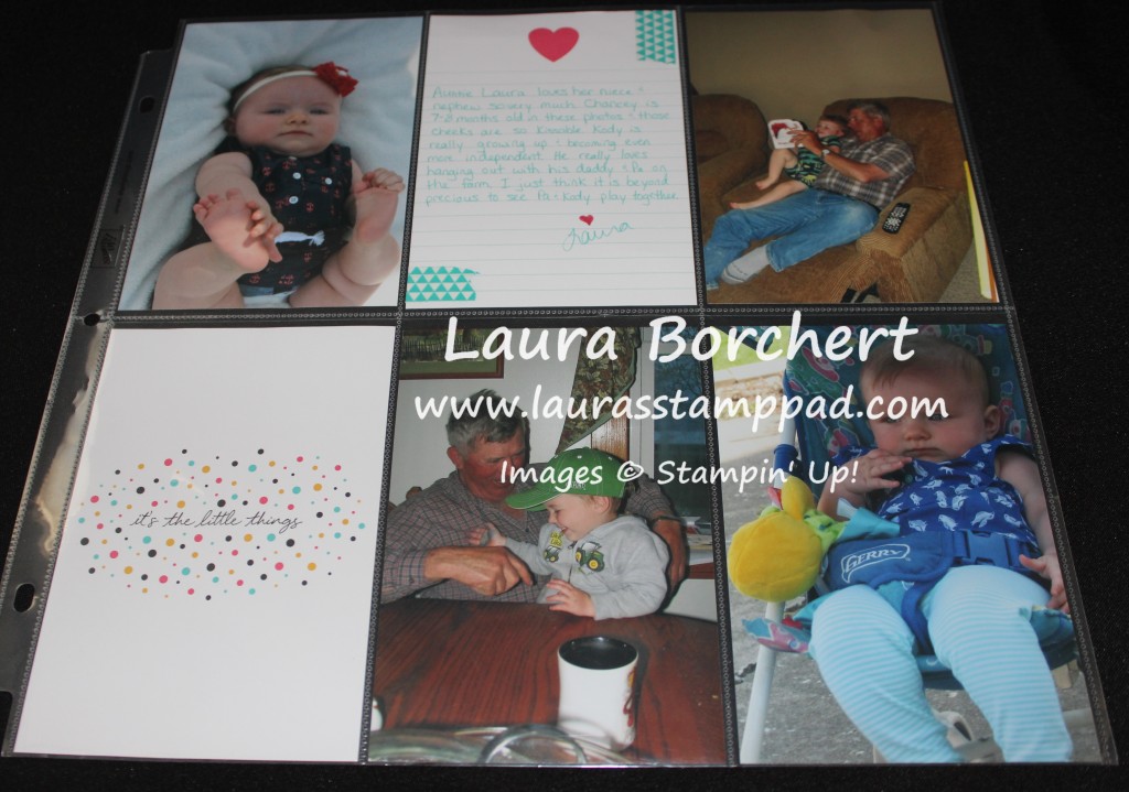 Project Life Memory Page, www.LaurasStampPad.com