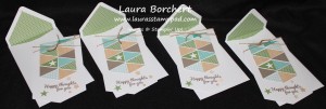 Green Cards, www.LaurasStampPad.com