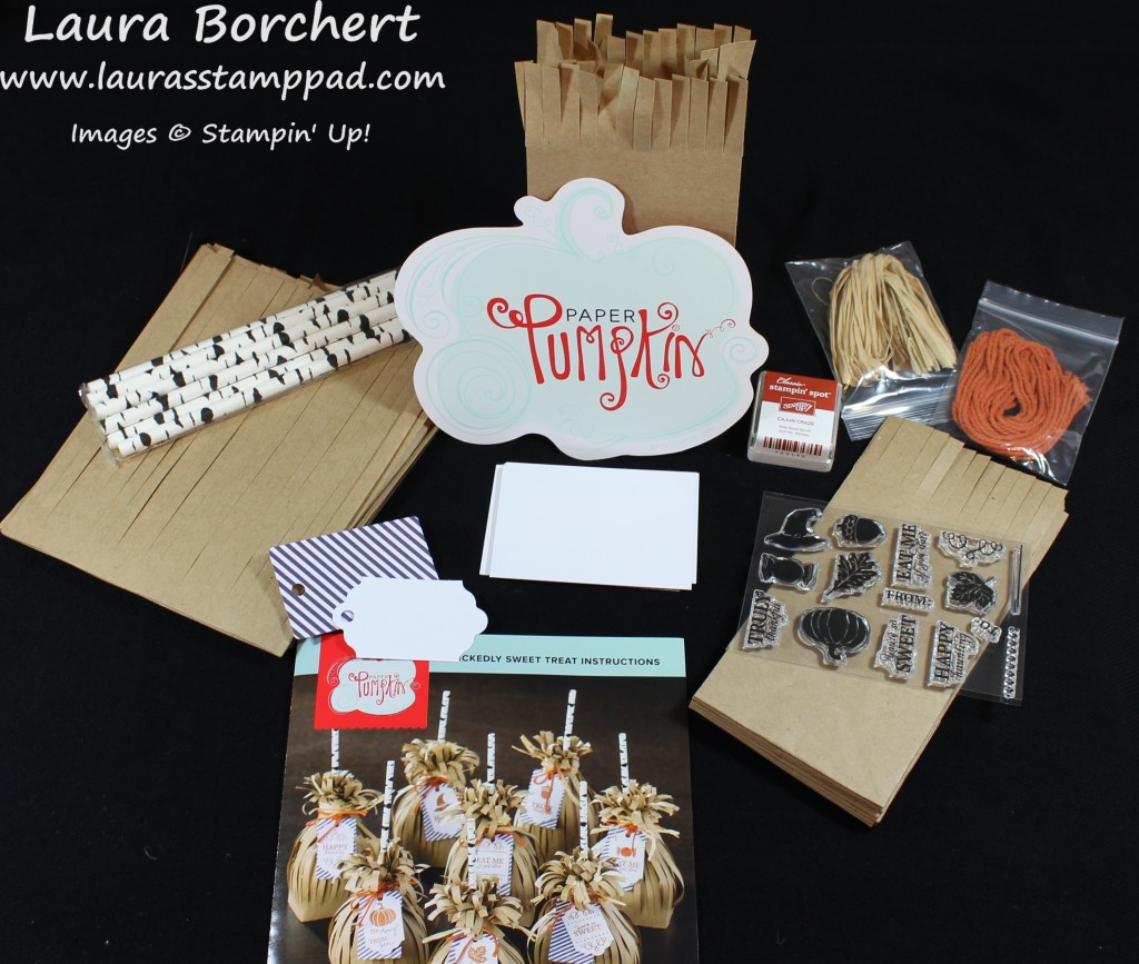 September 2015 Paper Pumpkin Contents, www.LaurasStampPad.com