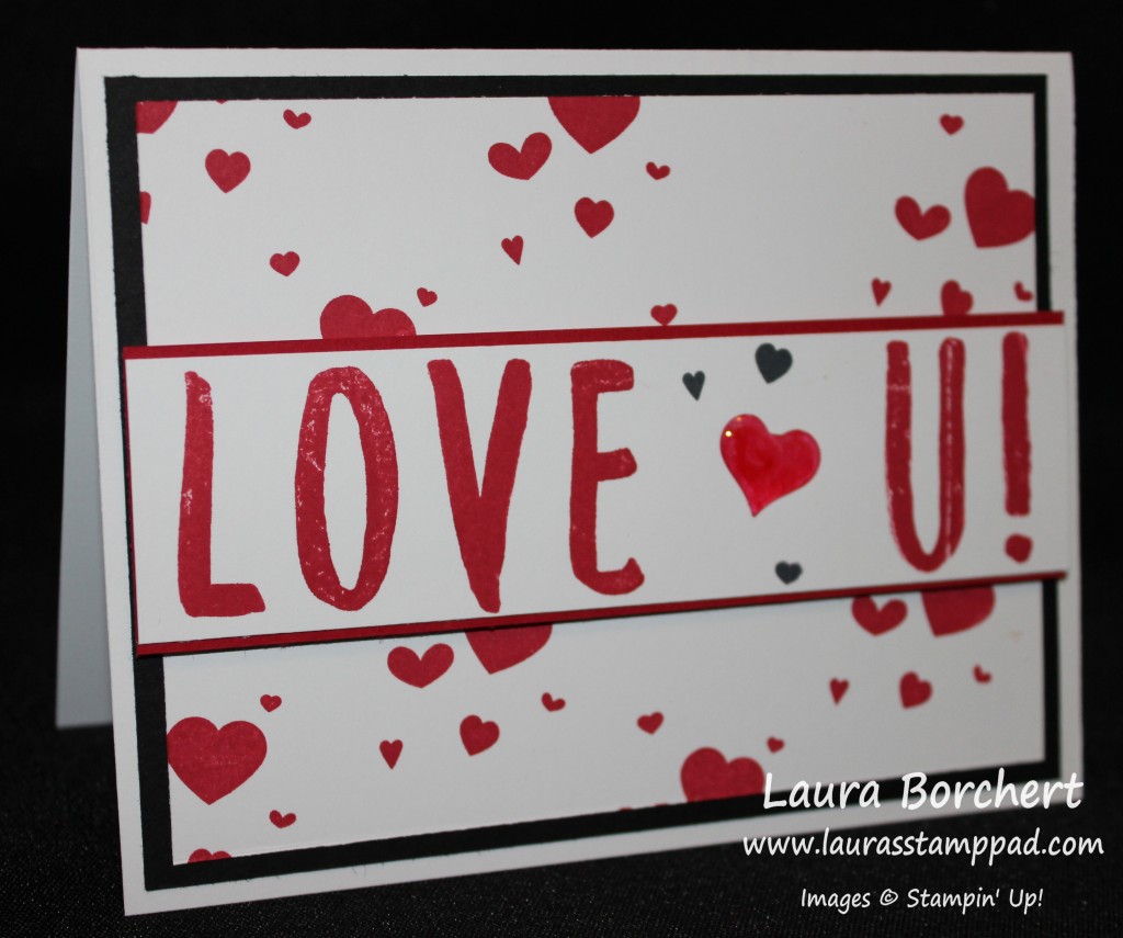 Love U, www.LaurasStampPad.com
