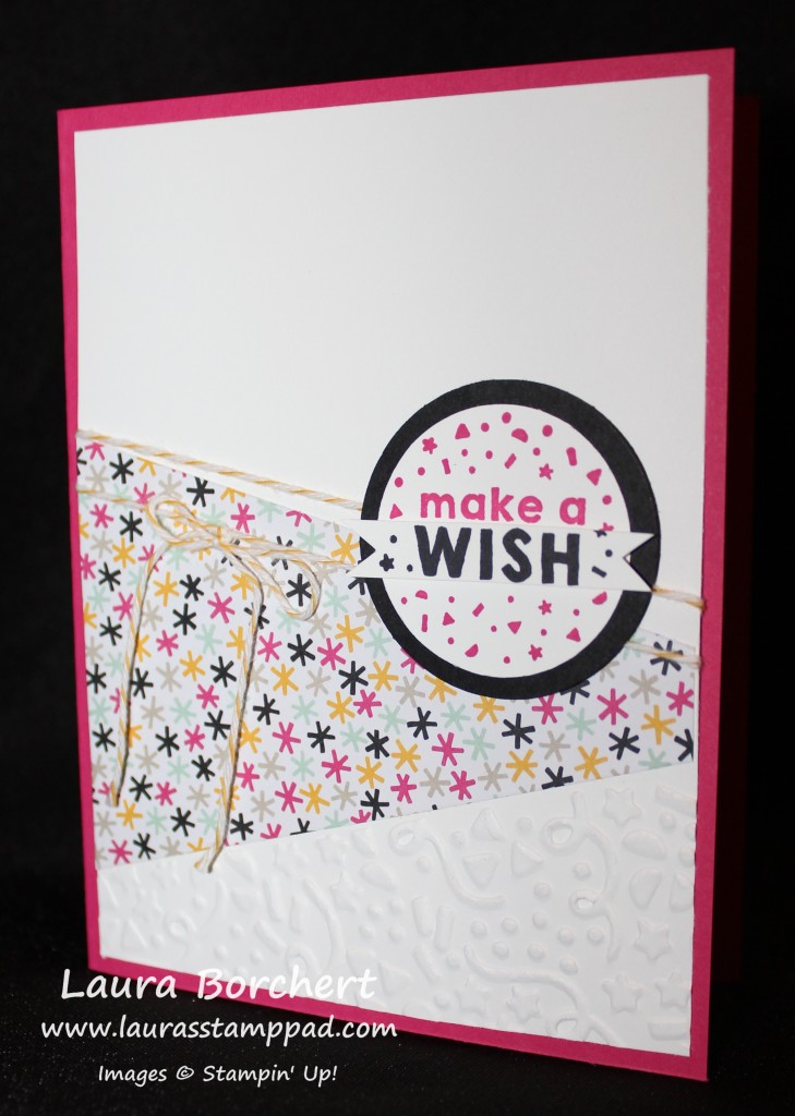 Make A Wish, www.LaurasStampPad.com
