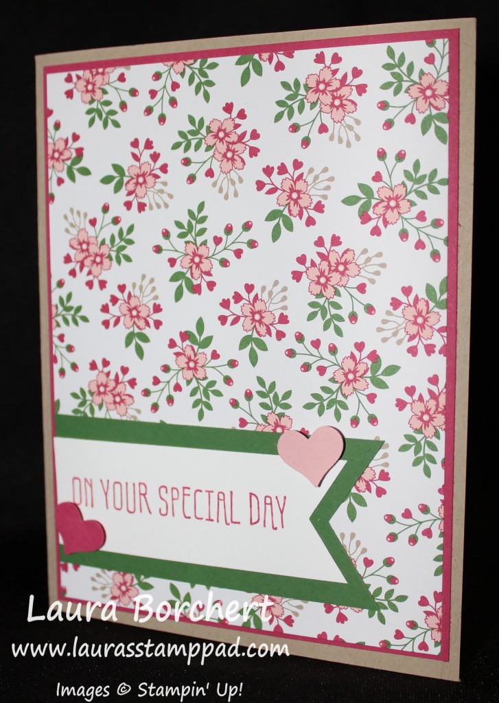 On Your Special Day, www.LaurasStampPad.com