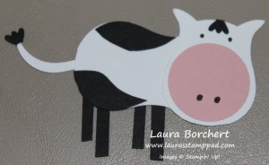 Cow, www.LaurasStampPad.com