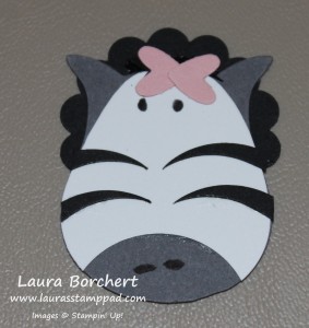 Zebra, www.LaurasStampPad.com