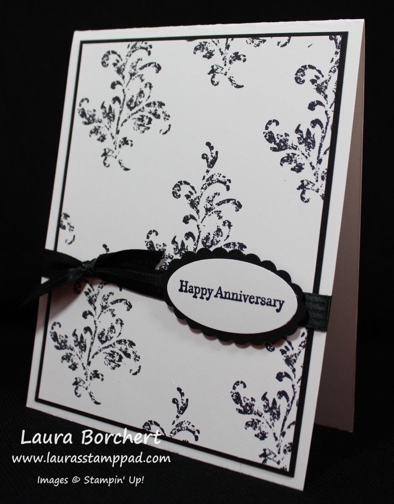 Happy Anniversary, www.LaurasStampPad.com