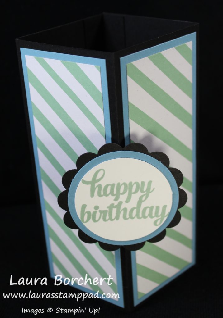 Birthday Box Card, www.LaurasStampPad.com