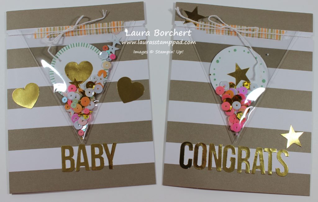 Baby Cards, www.LaurasStampPad.com