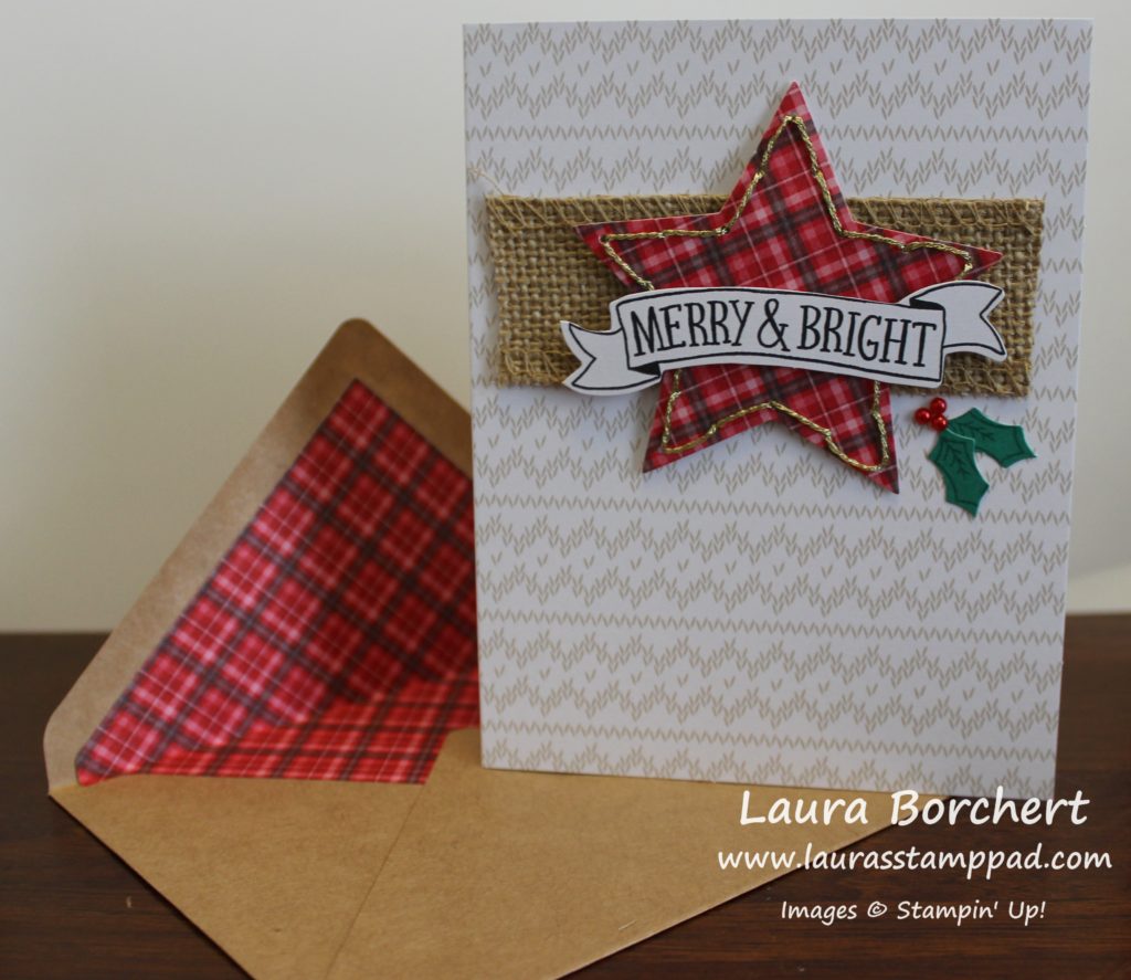 Merry & Bright, www.LaurasStampPad.com