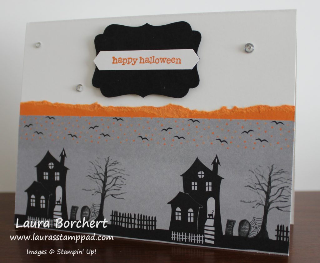 spooky-houses, www.LaurasStampPad.com