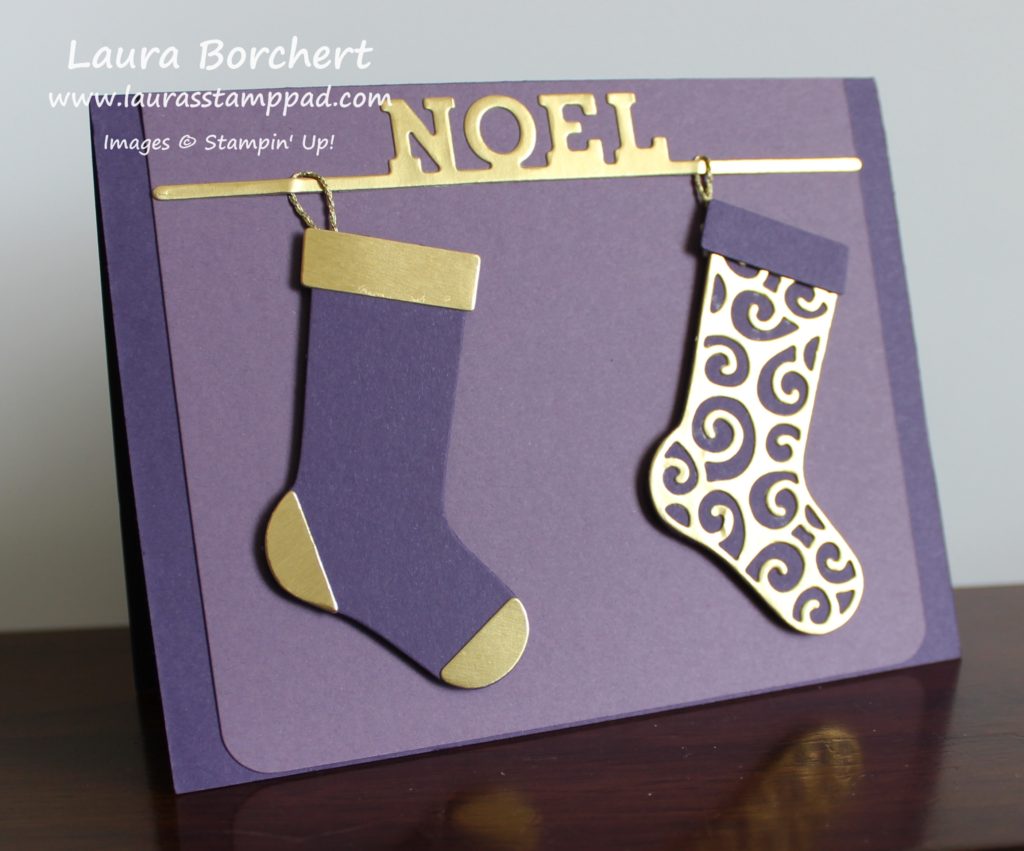 gold-purple-stockings, www.LaurasStampPad.com