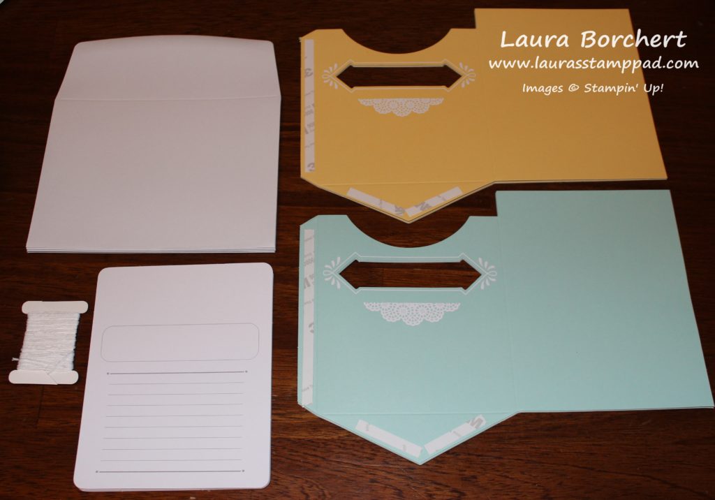 Pocket Card Project Kit, www.LaurasStampPad.com