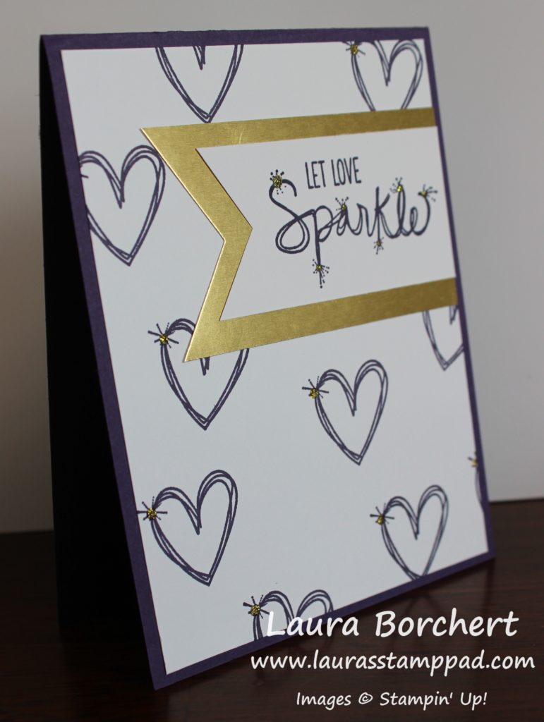 Love Sparkles, www.LaurasStampPad.com