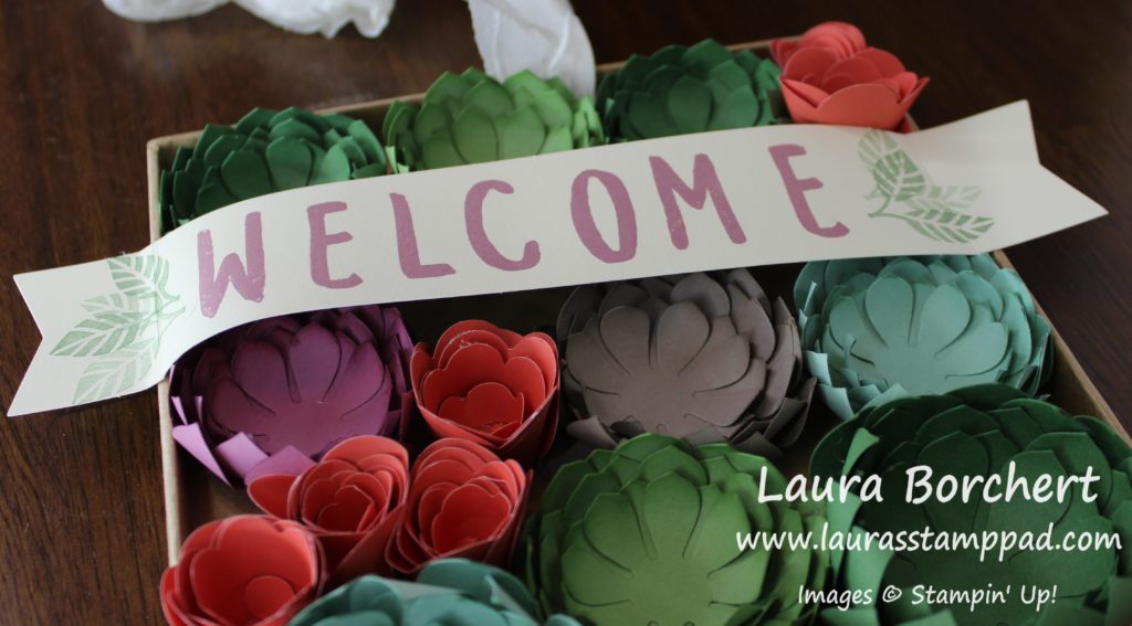 Welcome Garden, www.LaurasStampPad.com