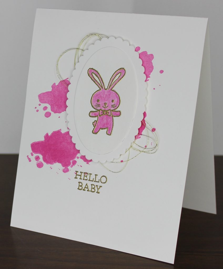 Baby Bunny, www.LaurasStampPad.com