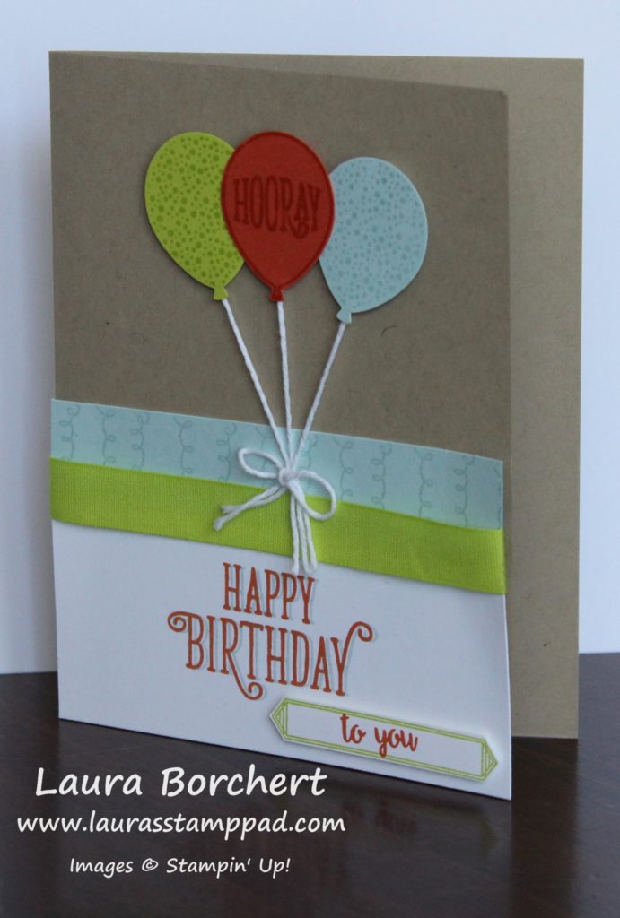 Details for Your Birthday, www.LaurasStampPad.com