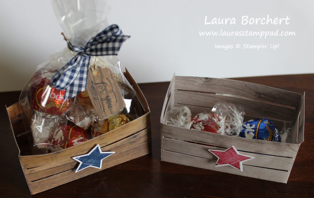 Lindors in a Crate, www.LaurasStampPad.com