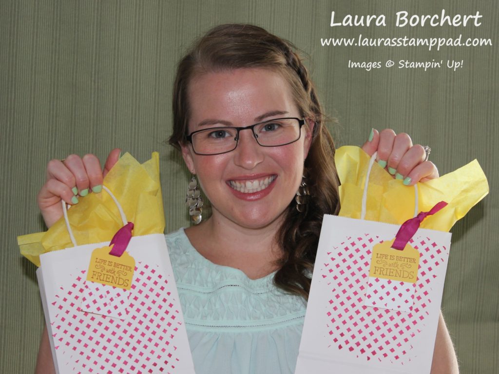 Birthday Bags, www.LaurasStampPad.com