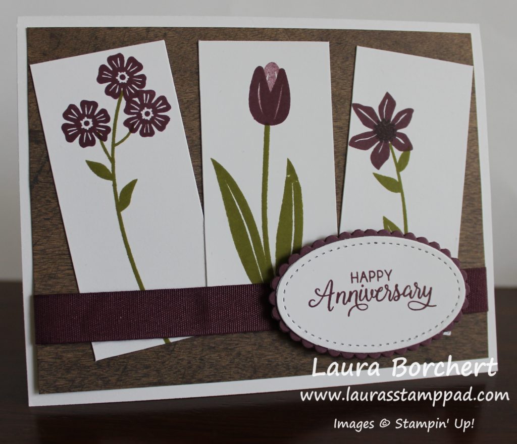 Flowers Are Better In Odd Numbers, www.LaurasStampPad.com
