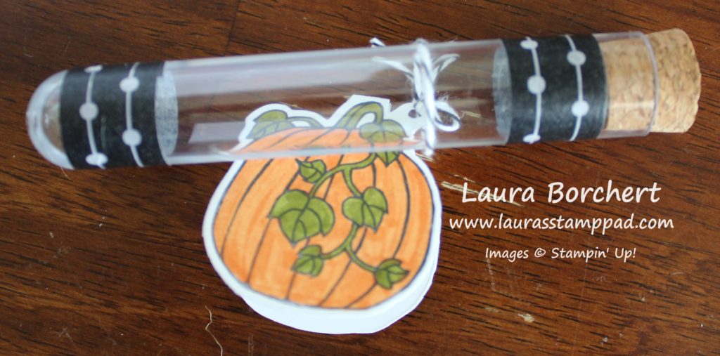 Pumpkin Tag, www.LaurasStampPad.com
