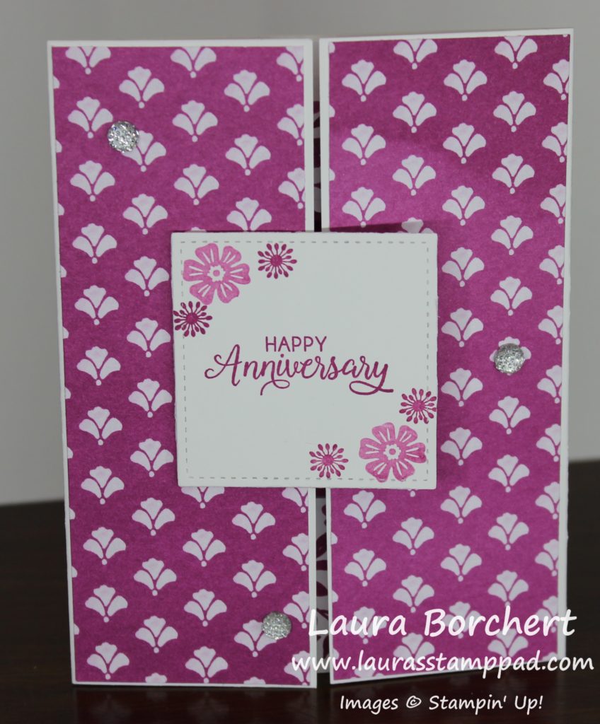 Anniversary Shutter Card, www.LaurasStampPad.com