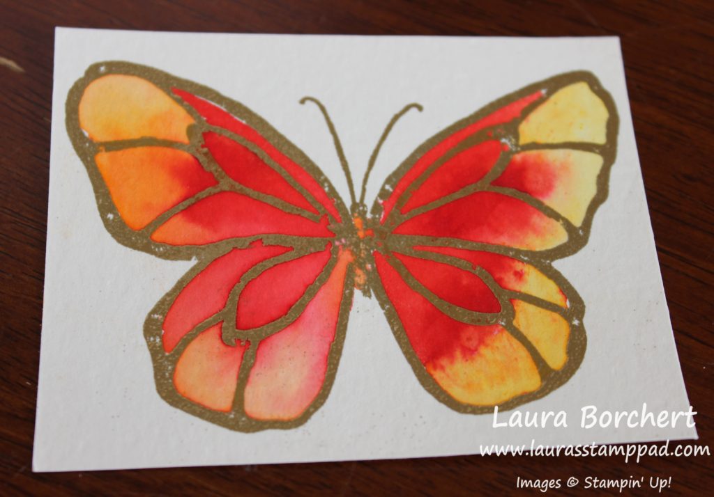 Beautiful Butterfly, www.LaurasStampPad.com