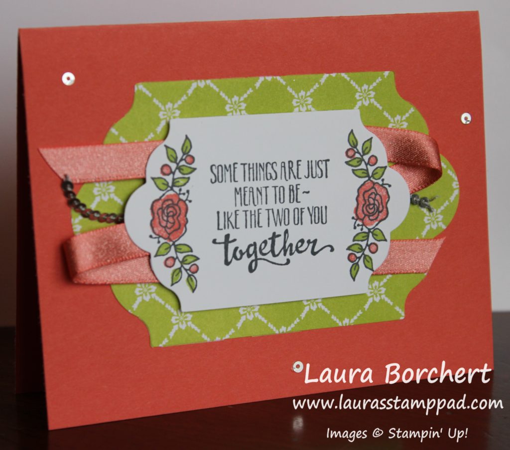 Some Things Are Just Meant To Be, www.LaurasStampPad.com