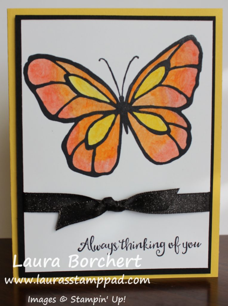 Blending Butterflies, www.LaurasStampPad.com