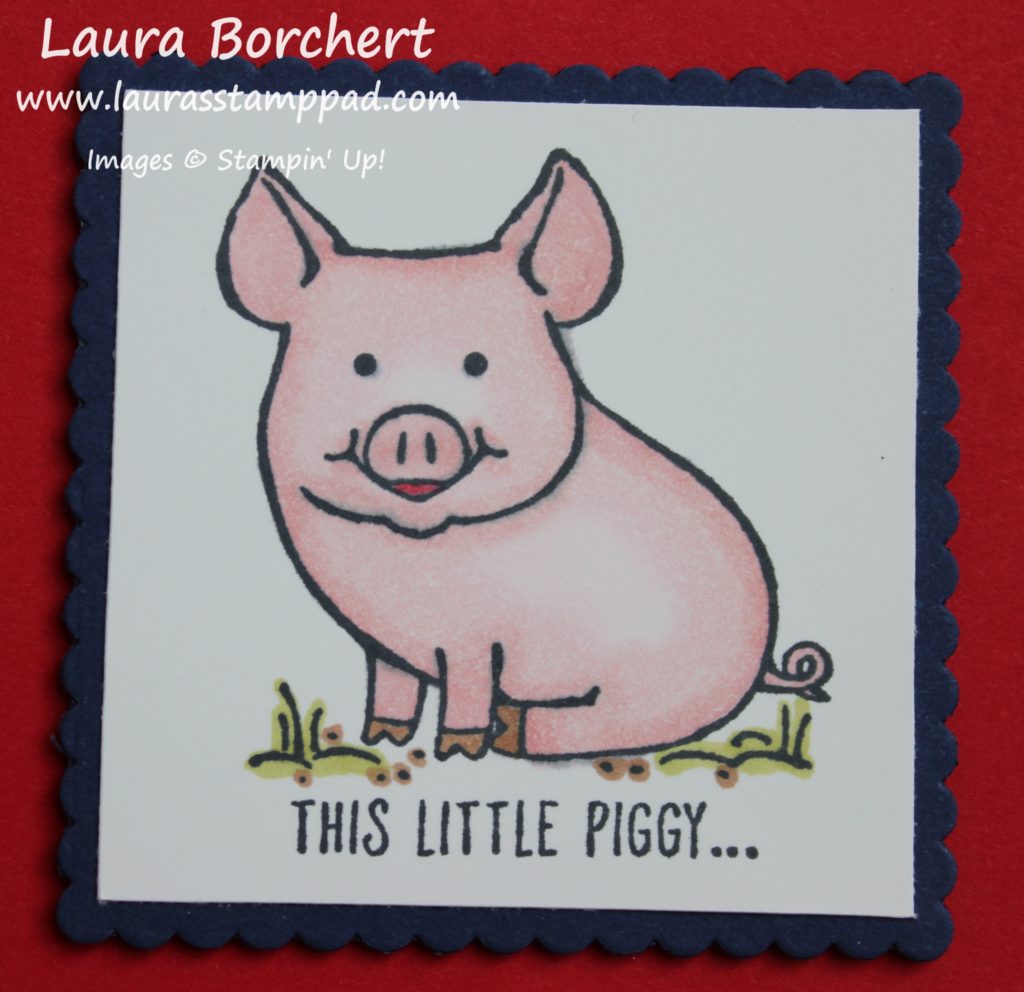 This Little Piggy, www.LaurasStampPad.com