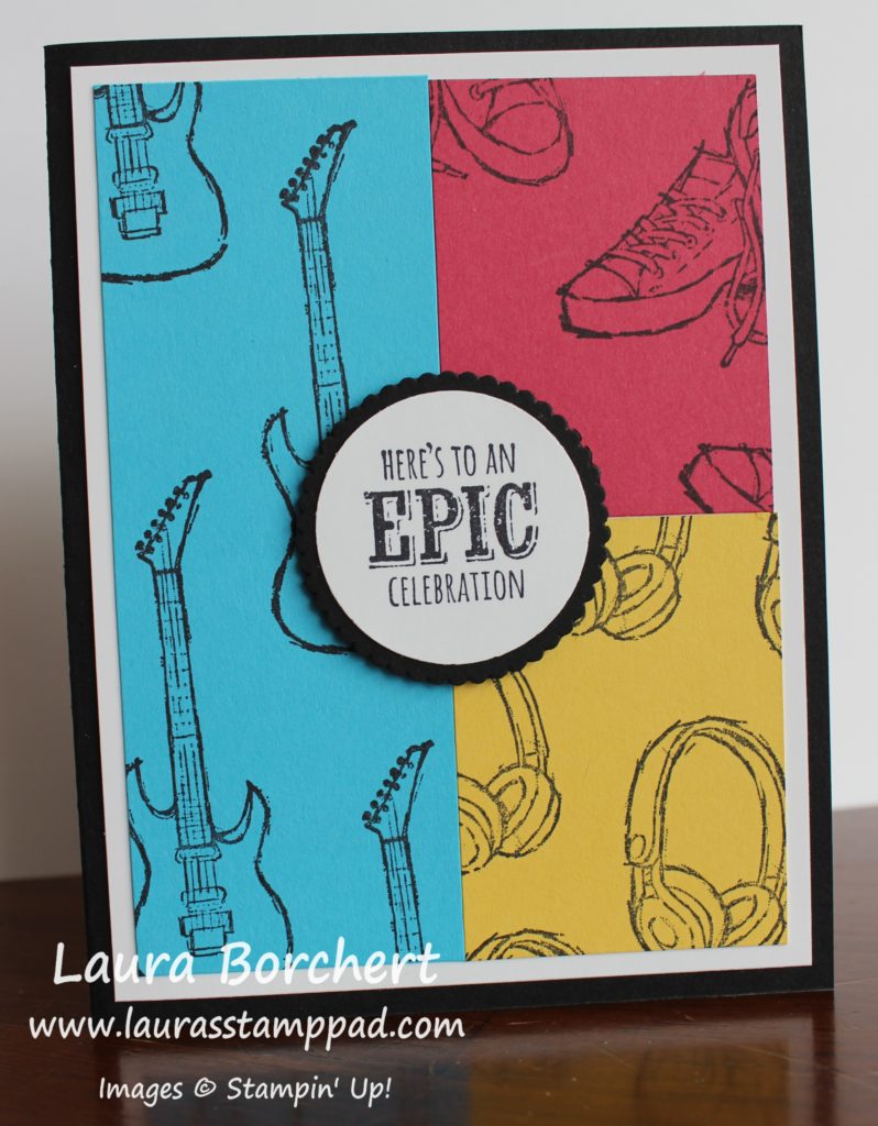 Here's To An Epic Celebration, www.LaurasStampPad.com
