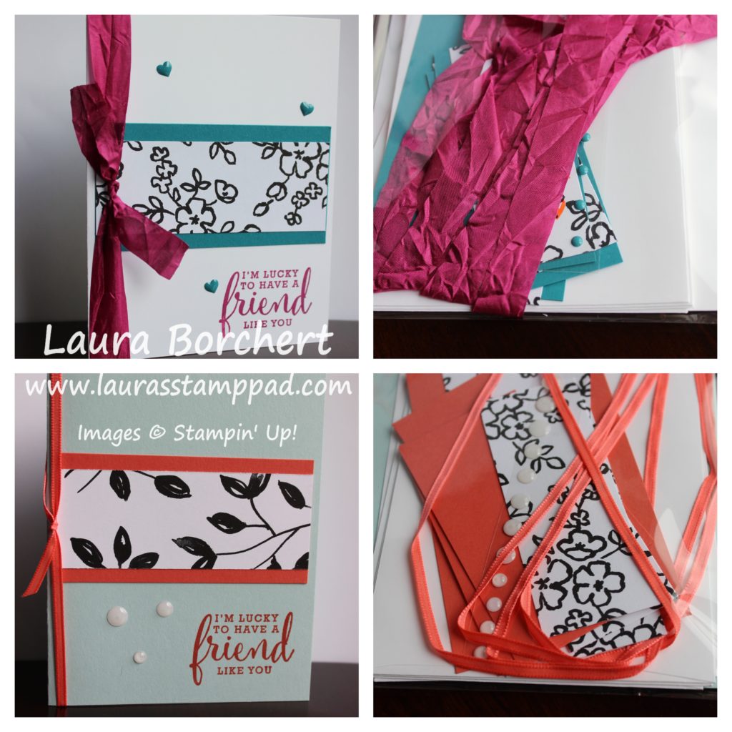 I'm Lucky To Have a Friend Like You, www.LaurasStampPad.com