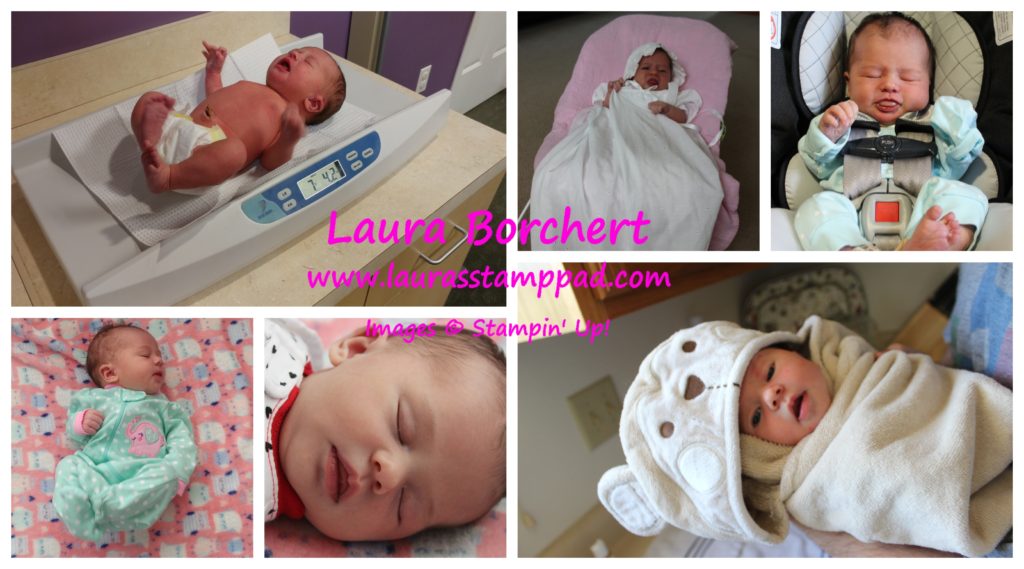 I had a Baby, www.LaurasStampPad.com