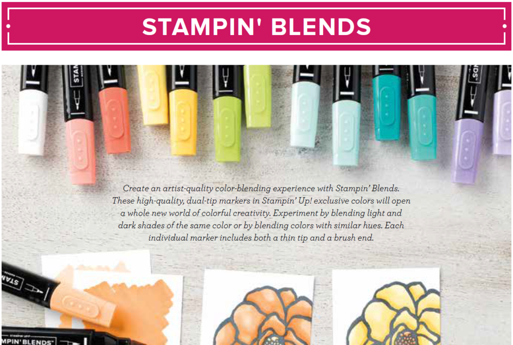 NEW Colors of Stampin' Blends, www.laurasstamppad.com