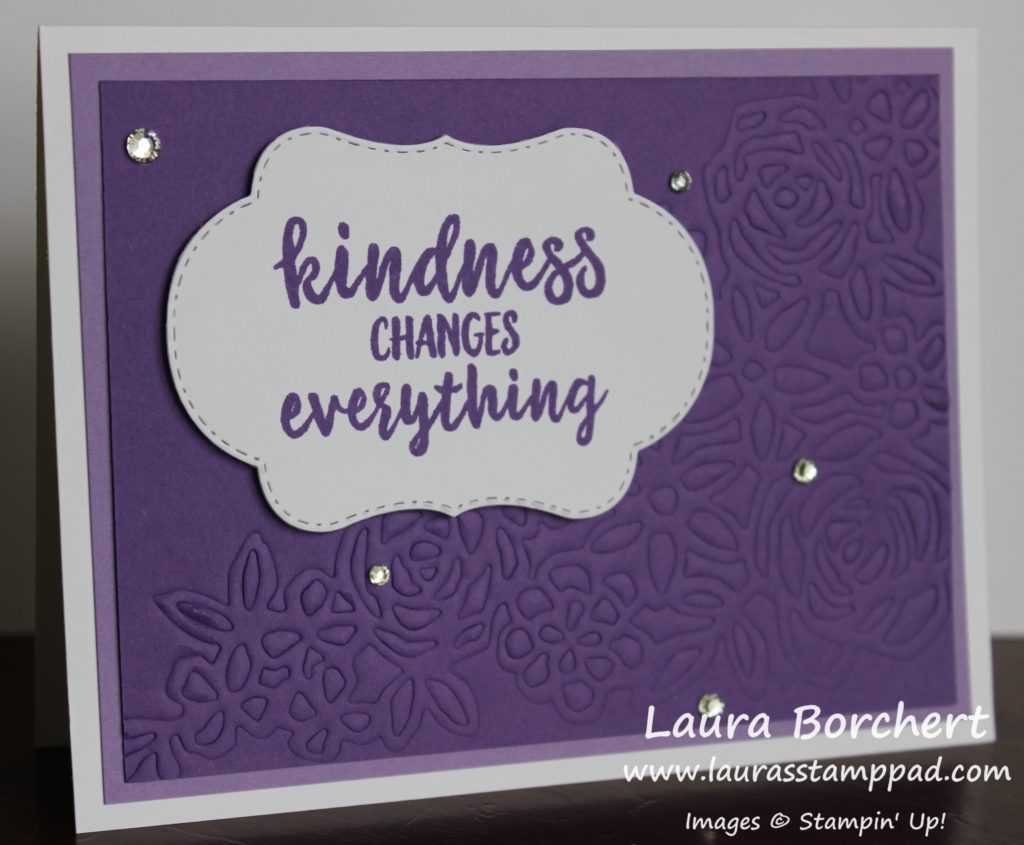 Creating 2 Cards with 1 Die, www.LaurasStampPad.com