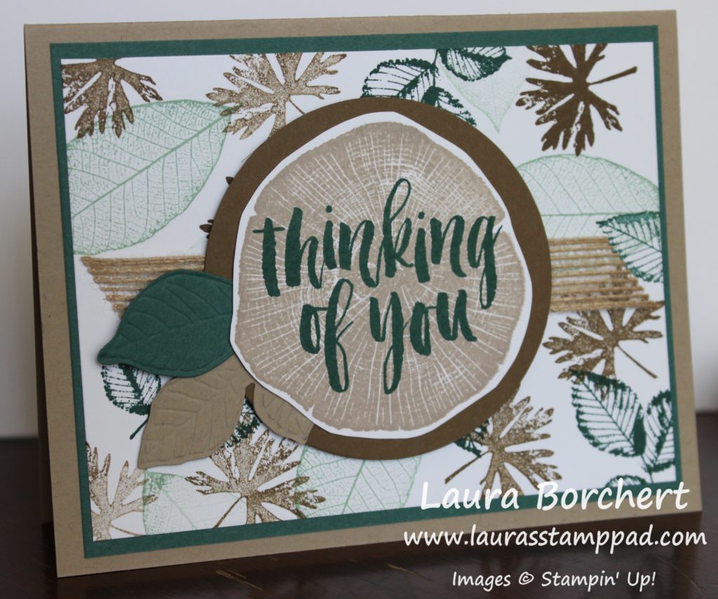 Trees & Leaves for Any Occasion, www.LaurasStampPad.com