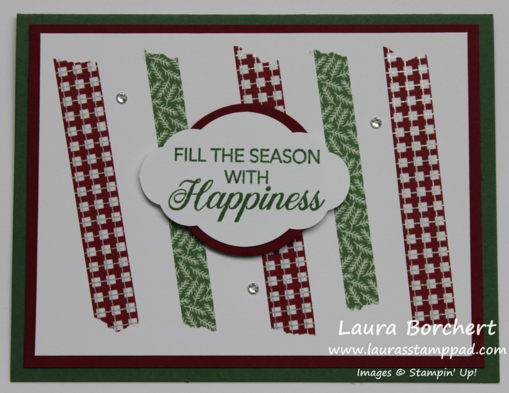 Duplicate-able Holiday Card, www.LaurasStampPad.com