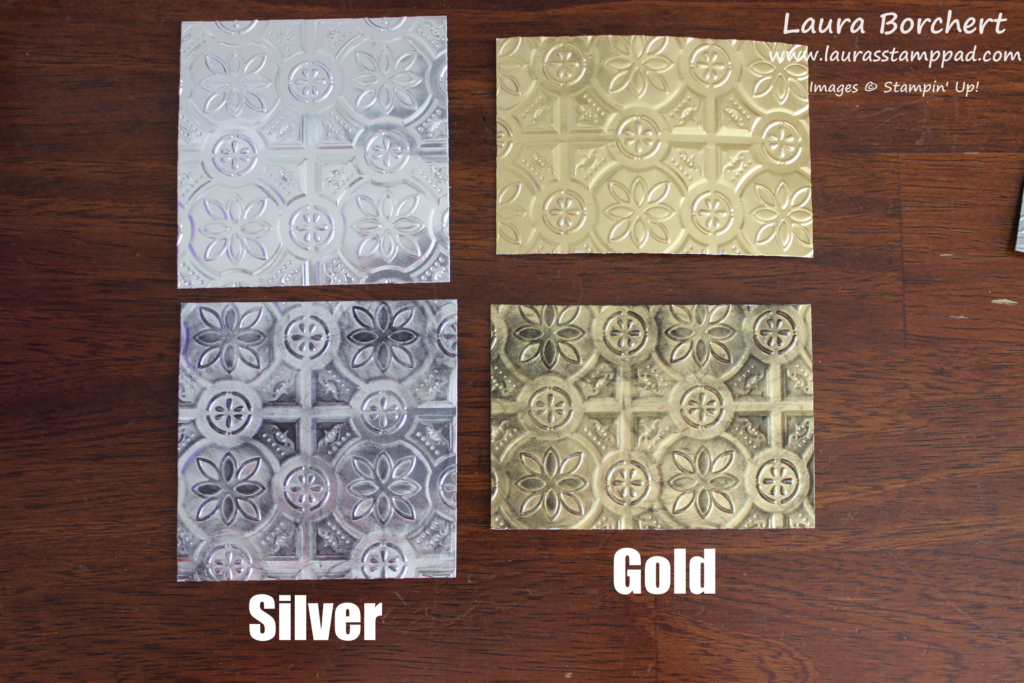 Silver & Gold, www.LaurasStampPad.com