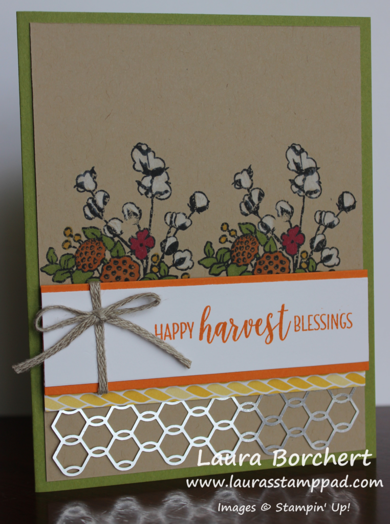 Securing Chicken Wire to Your Card, www.LaurasStampPad.com