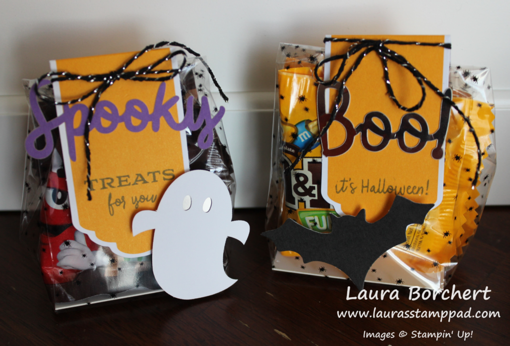 Spooky Boo Bag, www.LaurasStampPad.com