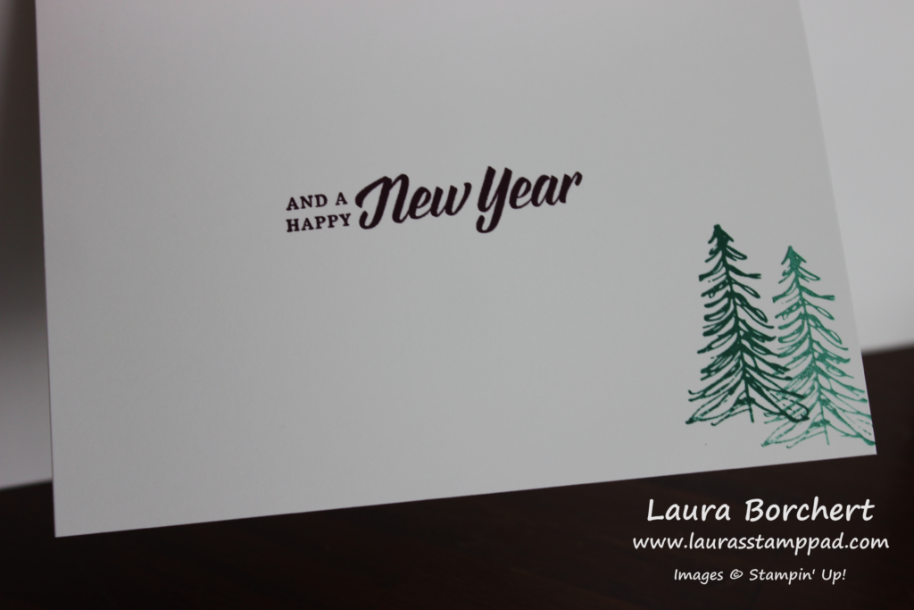 Happy New Year Greeting, www.LaurasStampPad.com